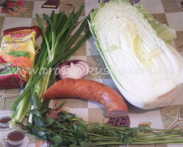 Рецепт салат с пекинской капустой