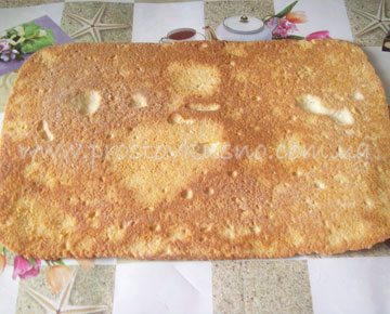 Корж торта Медовик